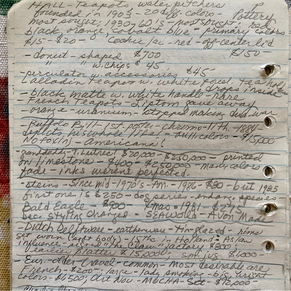 Antique Dealers Ledger Handbook Vintage 1980’s Auction Pricing For Heirlooms - Picture 8 of 8